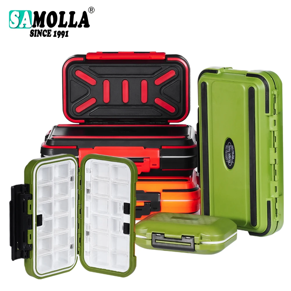 Caja estanca de aparejos para pesca carpa señuelos anzuelos accesorios - imagen 5
