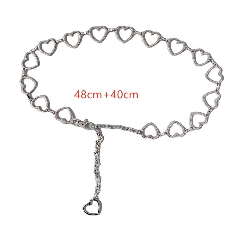 Cadena Metal corazón - Accesorio de cintura para pesca - imagen 2