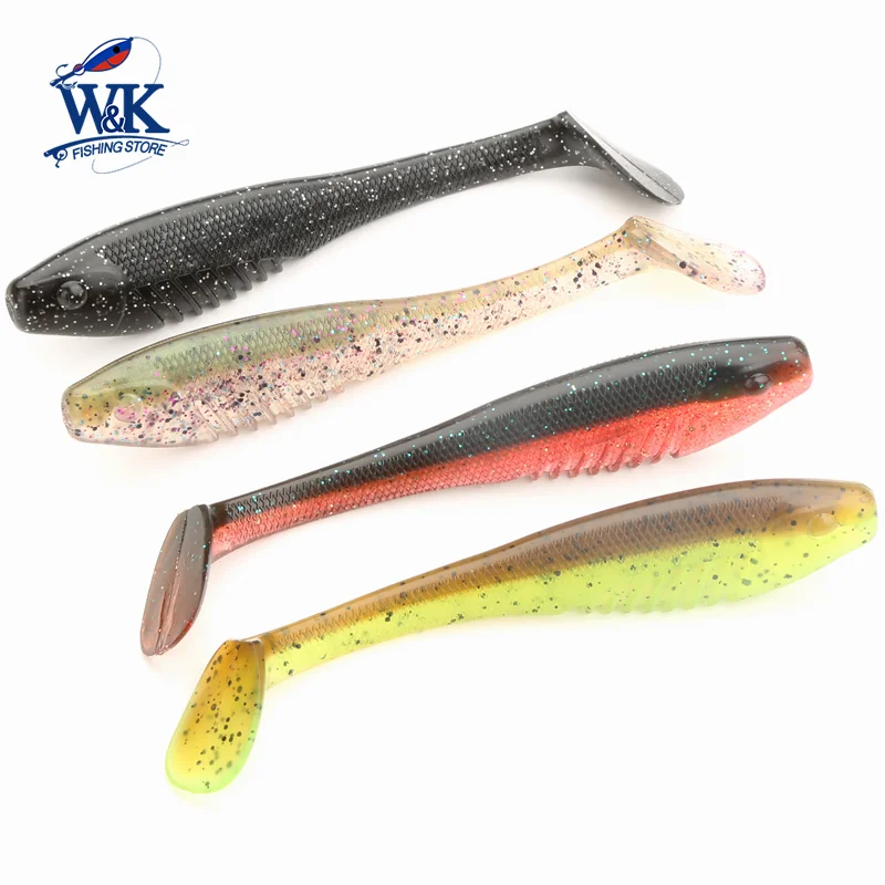 Swimbait lubina UV señuelo de vinilo - imagen 3