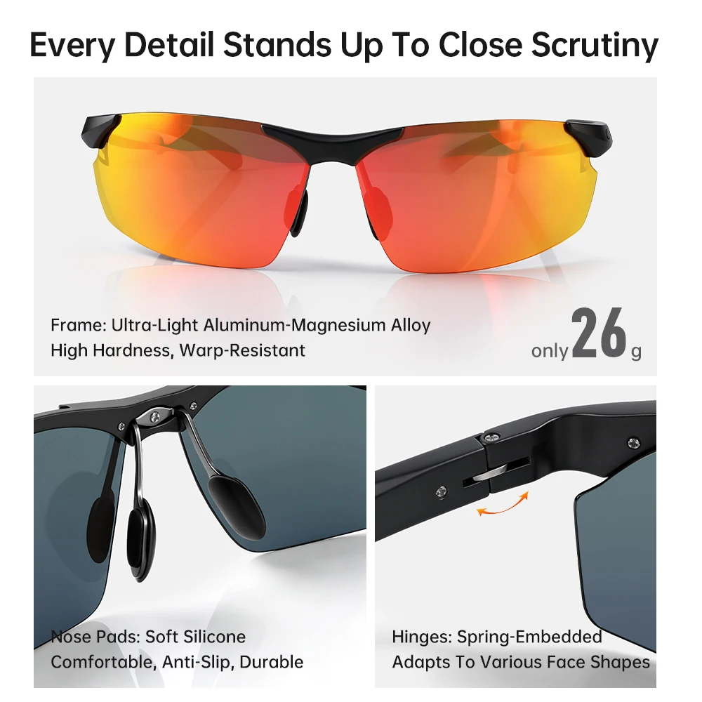 Gafas polarizadas KINGDOM HD – Al-Mg resistentes al agua - imagen 5