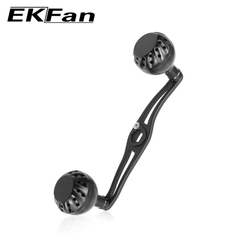 Manivela de carrete EKFan para baitcasting en forma de S aluminio - imagen 2