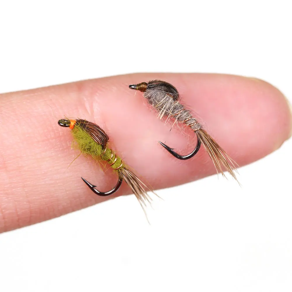 Bimoo Ninfa Oreja de Liebre – Mosca seca para trucha - imagen 5