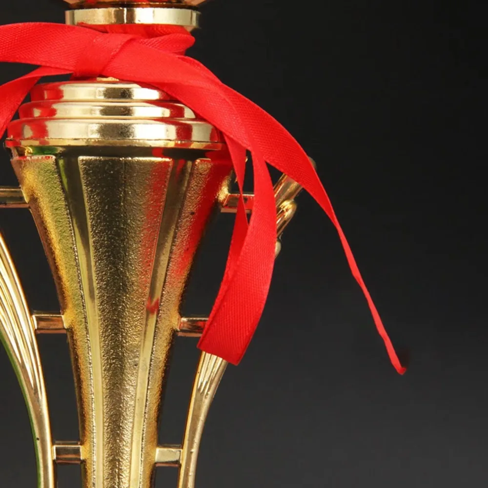 Trofeo Bola de Oro Metálica artesanal para competiciones - imagen 5