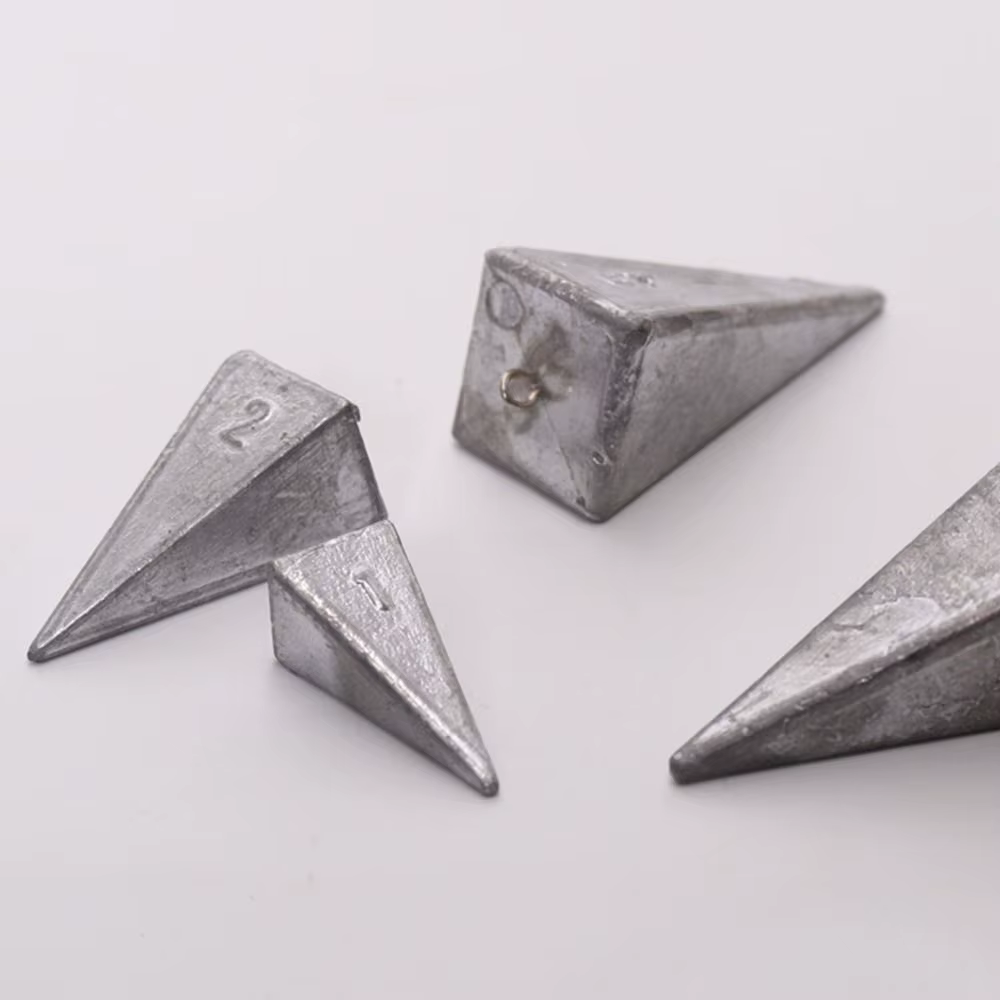 Plomos cónicos de plomo triangulares para pesca de carpa - imagen 5
