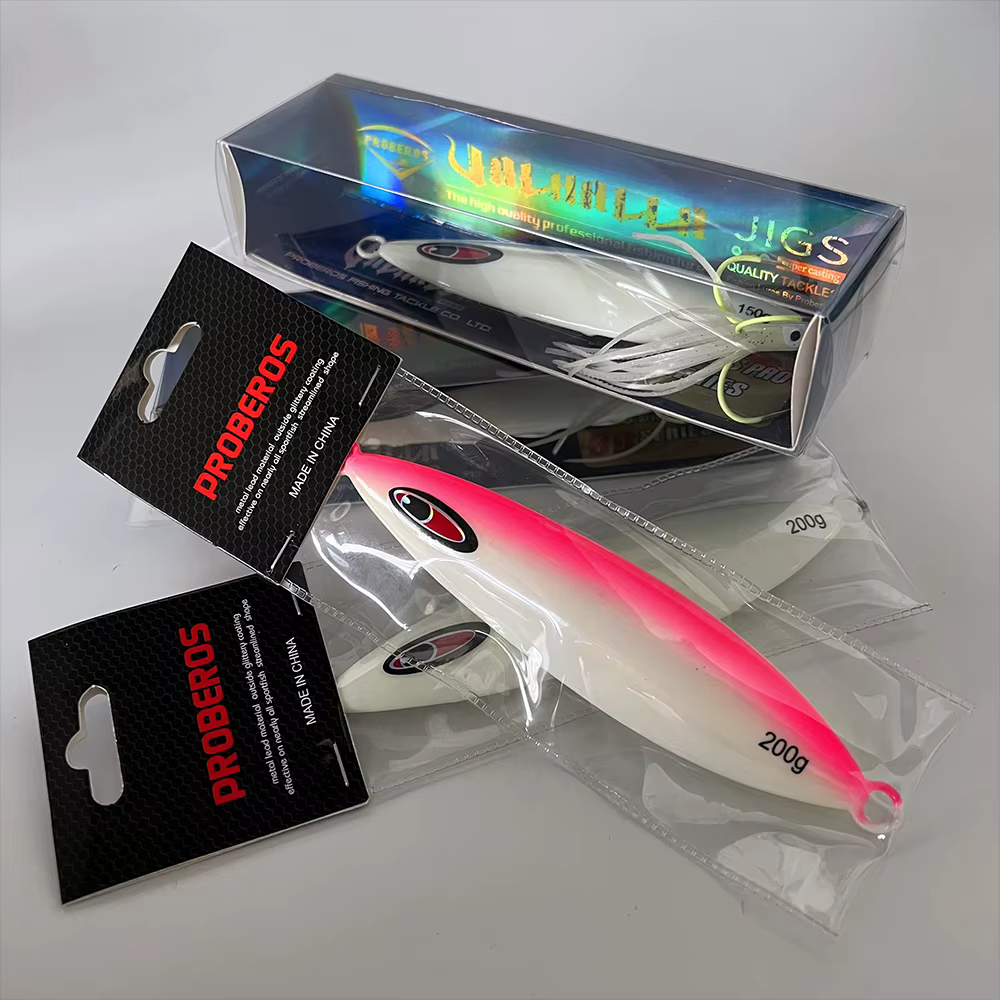 Proberos – Señuelo metálico luminoso para pesca profunda nocturna - imagen 5