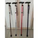 Bastones de trekking telescópicos ultraligeros plegables de aluminio