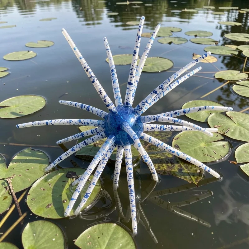 Señuelo Erizo de Mar Biónico flotante TPE para pesca nocturna - imagen 2