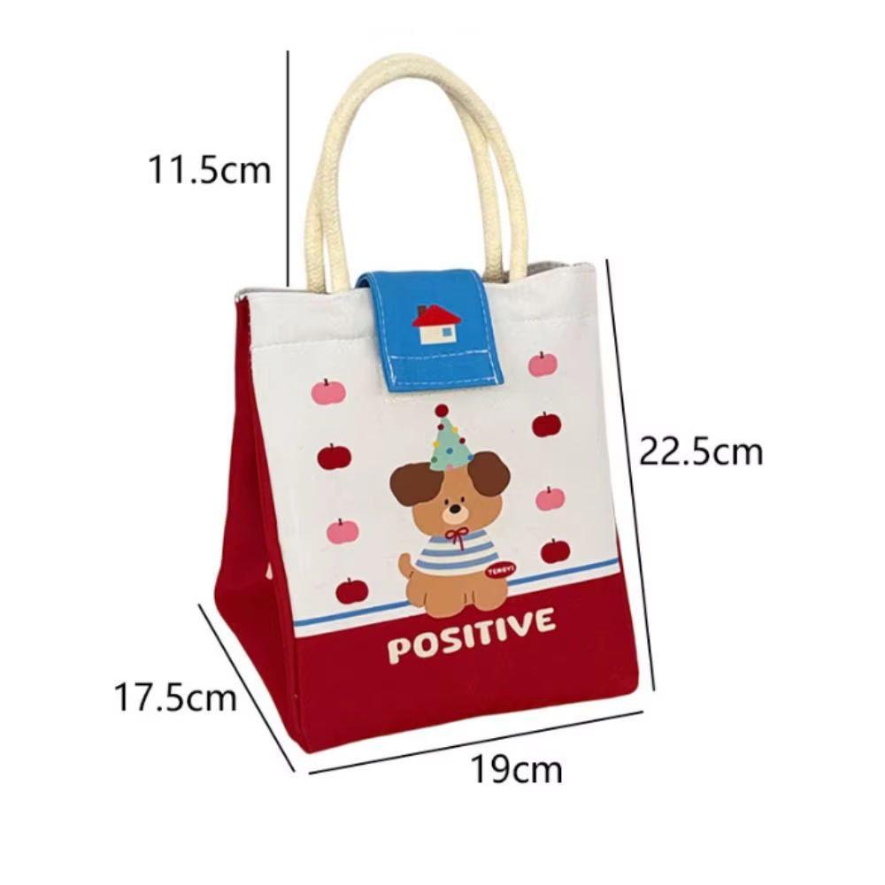 Bolsa térmica creativa con diseño de dibujos animados