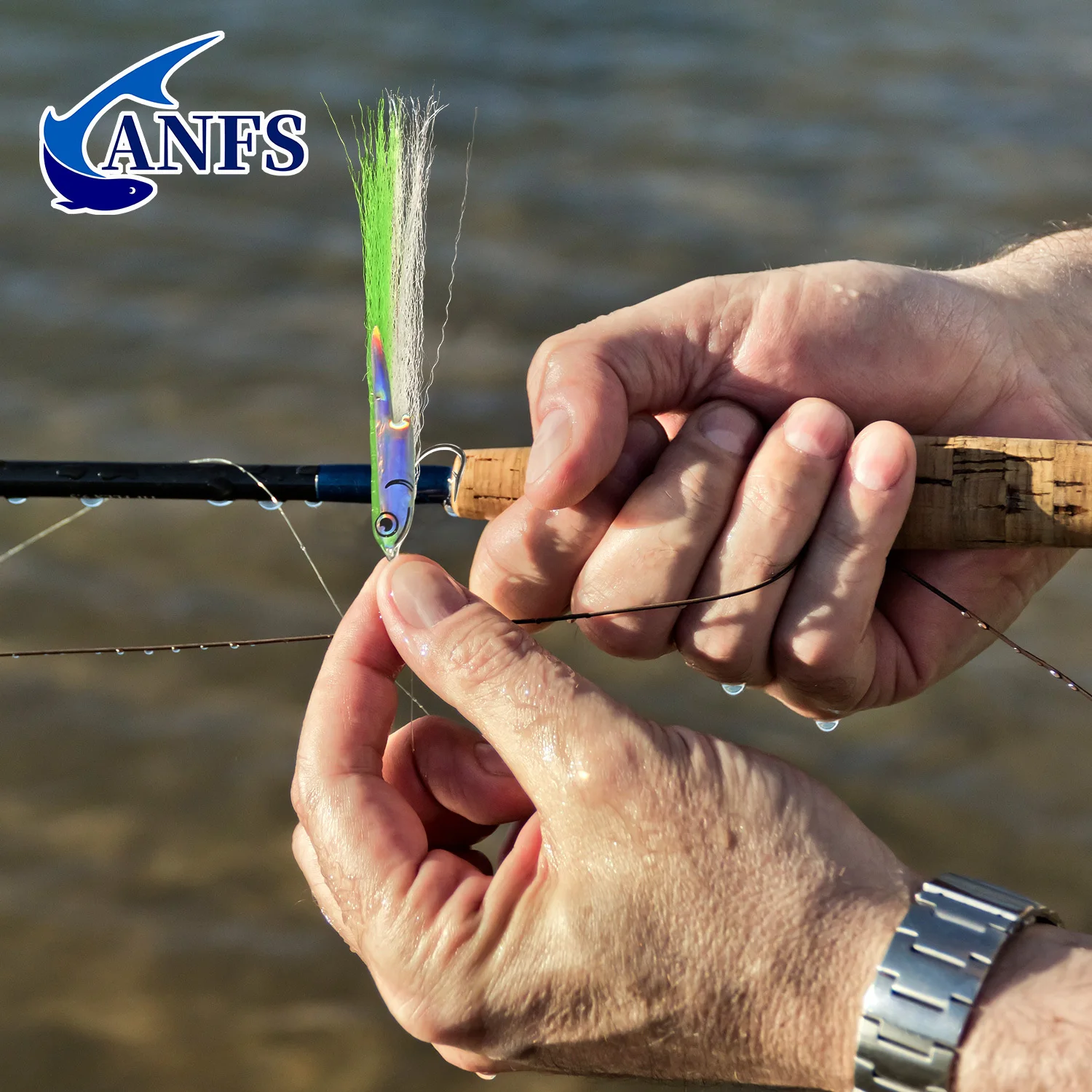 ANFS Moscas Surf Candy Streamer para Agua Salada