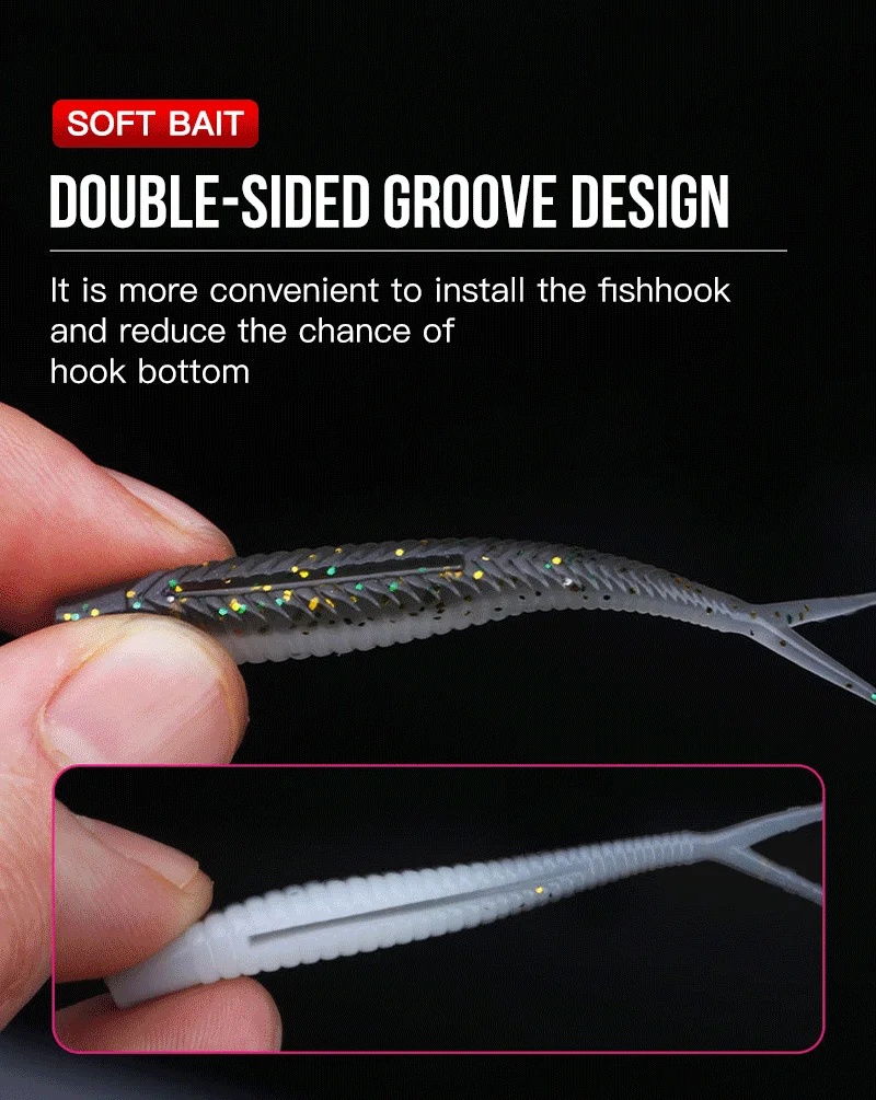 Primer del material flexible del cebo blando