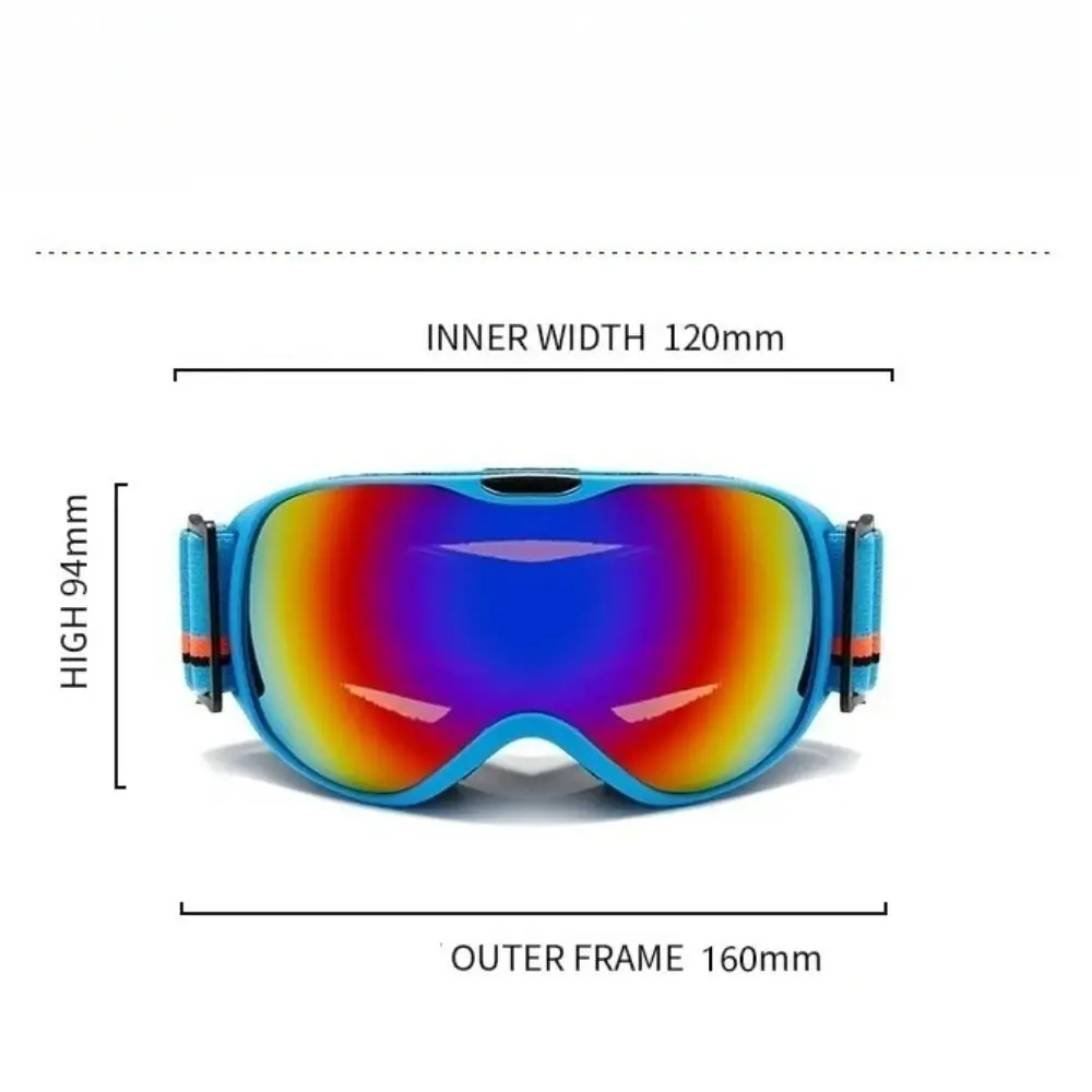 Gafas de esquí para niños con diseño colorido