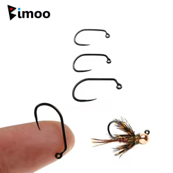 Anzuelo sin púas Bimoo Jig Fly – Para ninfa de trucha