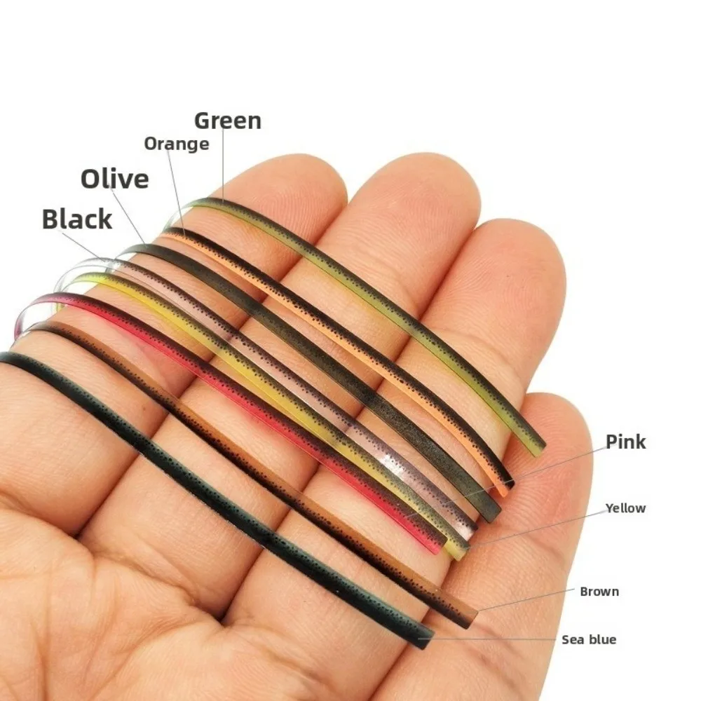 Material sintético para atado de moscas con plumas de pavo real - imagen 2