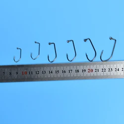 Jig Head Aberdeen MNFT 90° – Anzuelos vástago largo acero al carbono