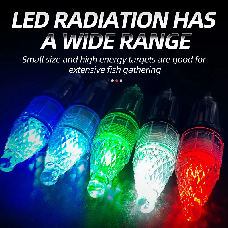 ShareShark luces LED intermitentes para pesca nocturna con pilas AA - imagen 5