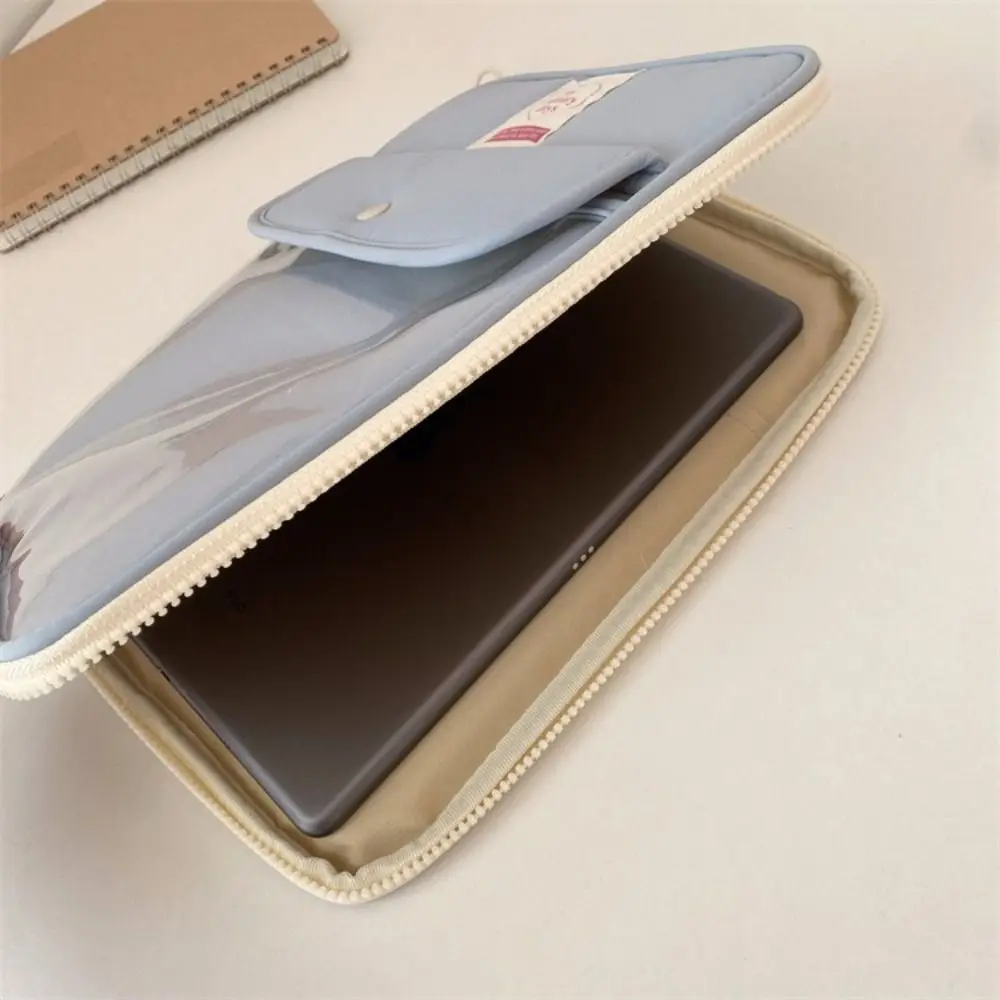 Funda portátil disponible en varios colores: rosa, azul, negro, blanco, amarillo