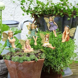 Fairy Garden figuras hadas miniatura decoración al aire libre