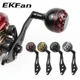 EKfan manivela de carrete baitcasting en aleación de aluminio - imagen 5