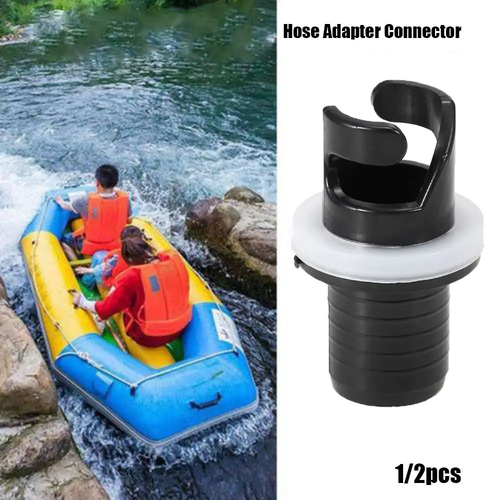 Bomba de pie para kayak pesca con adaptador manguera y válvula - imagen 2