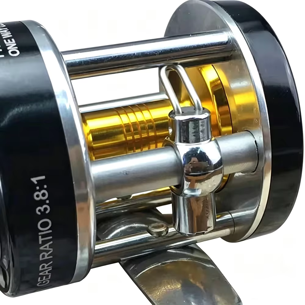 Carrete baitcasting metálico para señuelos pequeños - imagen 5