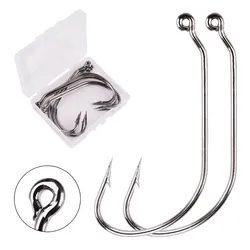 Anzuelos Wide Gap para carpa – Acero carbono con púas