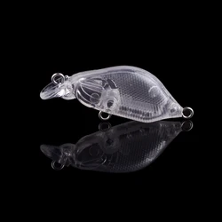 Hanlin-Mini Crankbait sin pintar - Cebo duro para lubina bricolaje