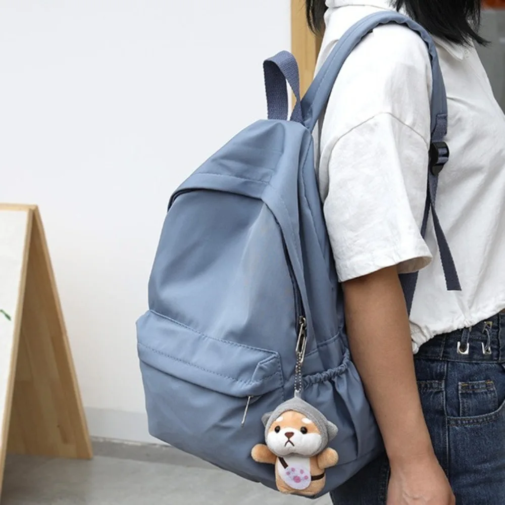 Mochila de pesca impermeable gran capacidad en nailon color sólido - imagen 3