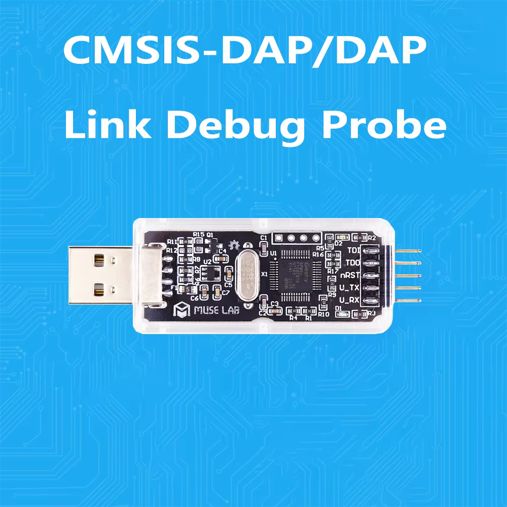 Sonda de depuración CMSIS-DAP/DAPLink STM32/NRF51/52 JTAG/SWD/CDC - imagen 2