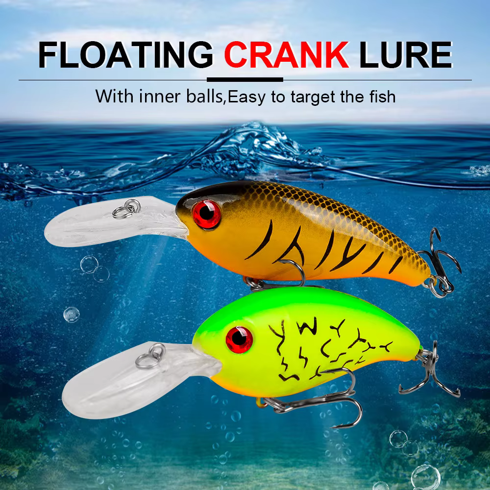 Proberos Crankbait Minnow – Señuelo duro para pesca en alta mar