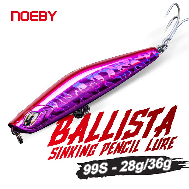 NOEBY Stickbait hundido Ballista Sinking Pencil para agua salada - imagen 2