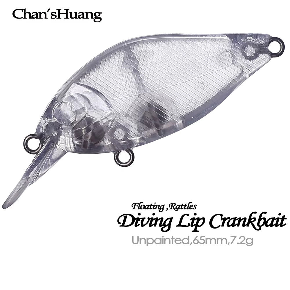 Chan'sHuang Crankbait Flotante Artesanal 65mm - imagen 3