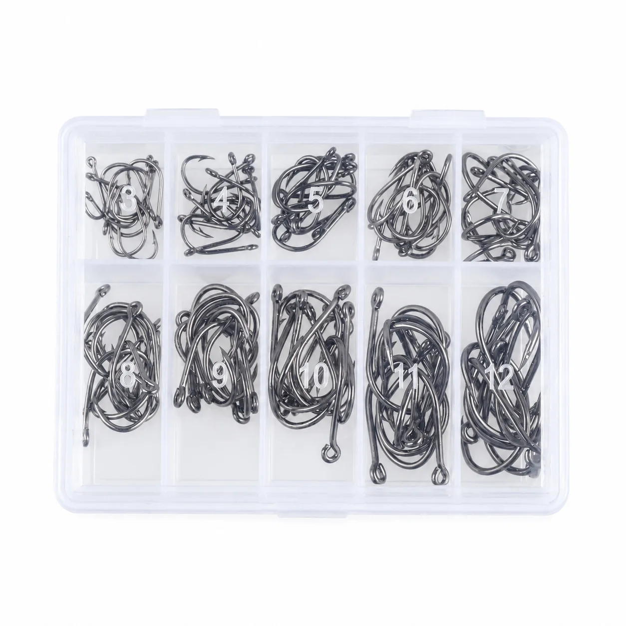 LHFSH Anzuelos para carpfishing con punta afilada y anilla - imagen 3