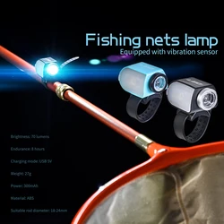 Luces de pesca LED con sensor de vibración y alta estanqueidad