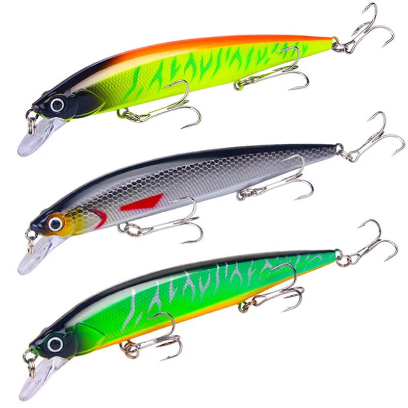 Señuelo Jerkbait Minnow Flotante para Pesca de Lucio - imagen 5