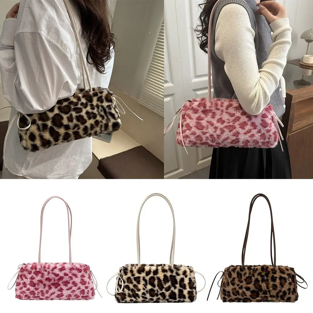 Bolso bandolera para mujer, estampado de leopardo, ligero y amplio - imagen 4