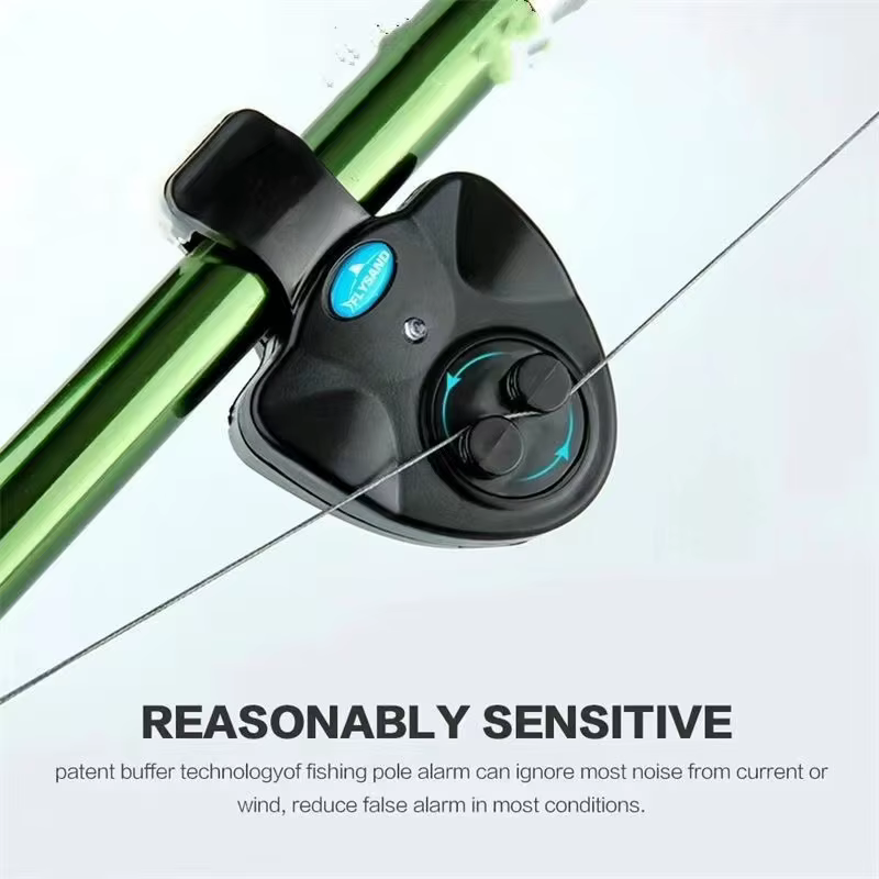 Alarma de Picada LED Portátil para Pesca de Carpa – Alerta Sonora - imagen 4