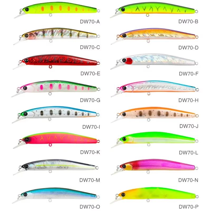Swimbait Tsurinoya DW70 realista para lucio - imagen 5
