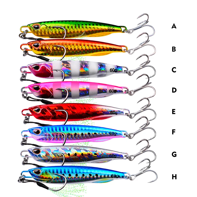 PROBEROS Jig Head con plomo para vinilo, dulce y salada - imagen 4