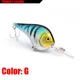 Wobler Crankbait de cebo duro para lubina, plástico premium - imagen 5