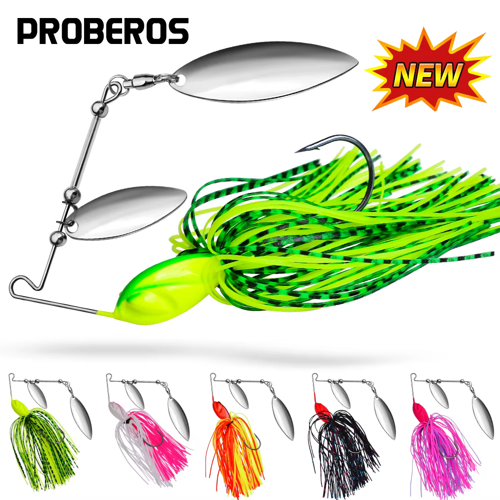 Chatterbait PROBEROS – Spinner para Pesca de Lubina - imagen 4
