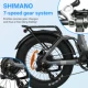 TTGO F6 Pro Bicicleta eléctrica para adultos con frenos hidráulicos - imagen 5