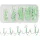Anzuelos triples luminosos de carbono Free Fisher – para pesca - imagen 4
