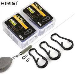 Conectores giratorios de cambio rápido Hirisi AG039 para Hair Rig