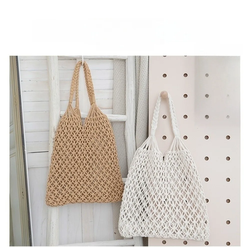 Bolso tote tejido con estilo