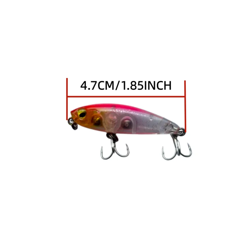 Lápiz sumergible MEGAIMABASS con punta afilada verde veteado - imagen 5