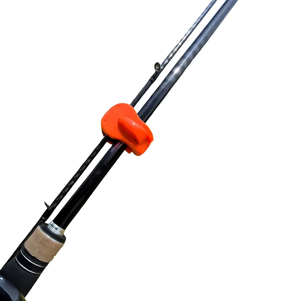 Clip rápido para caña de pesca - soporte una mano sin herramientas - imagen 4