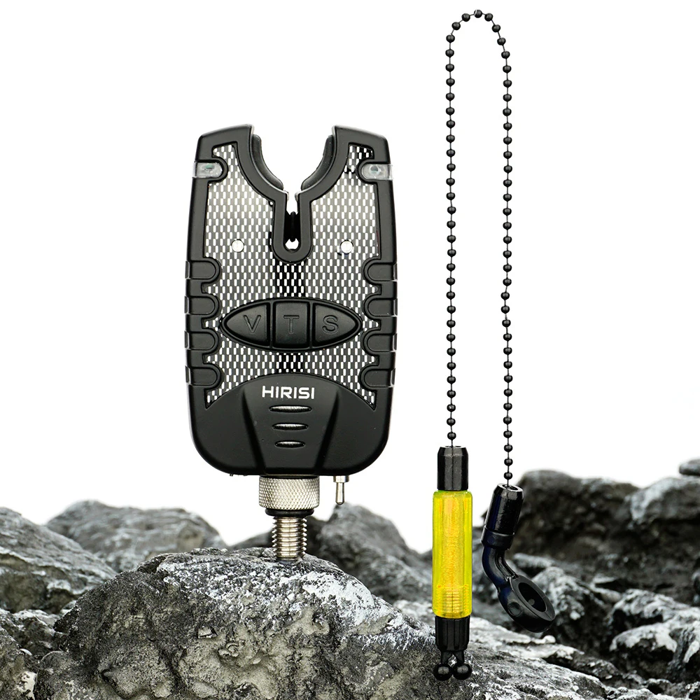 Alarma de picada LED Hirisi con swinger regulable para carpa - imagen 4