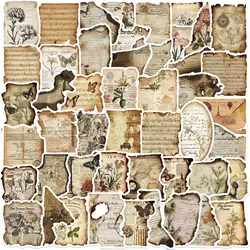 Pegatinas retro impermeables texto quemado para móvil y portátil