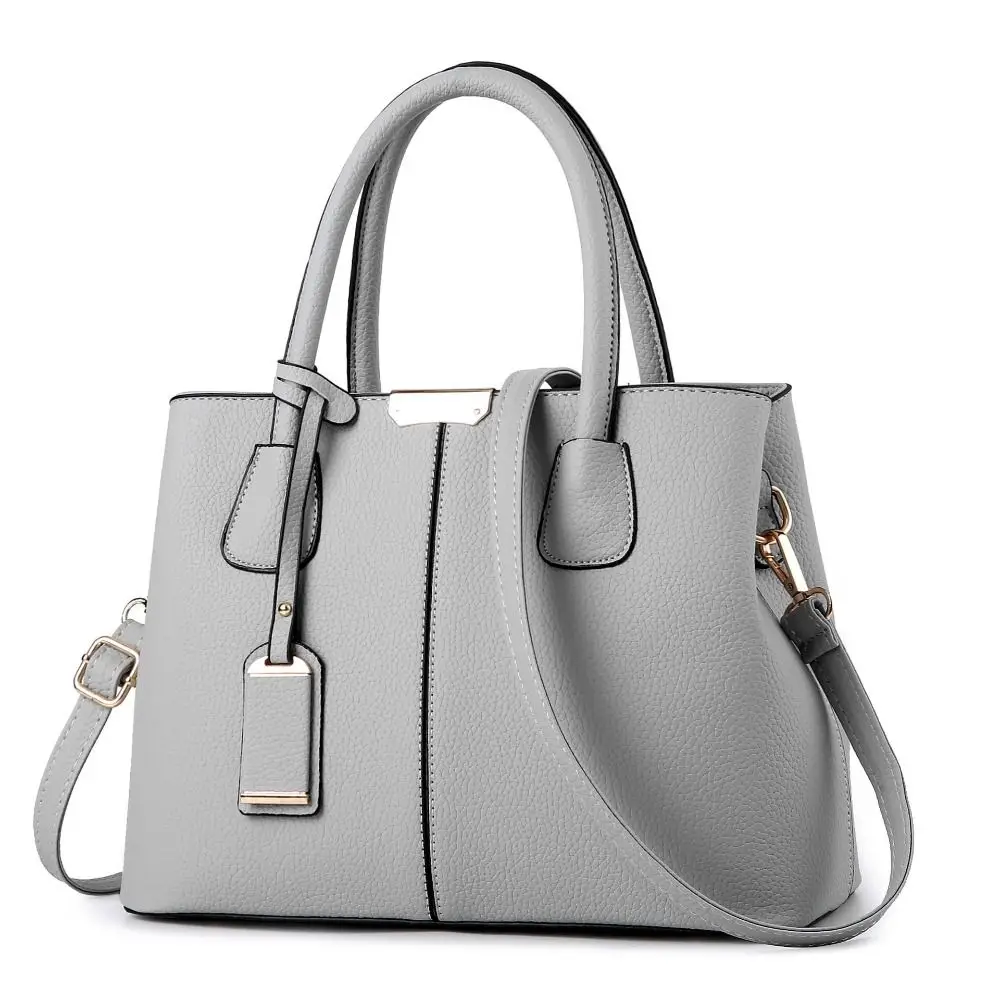 Bolso bandolera de PU elegante para mujer, gran capacidad - imagen 3