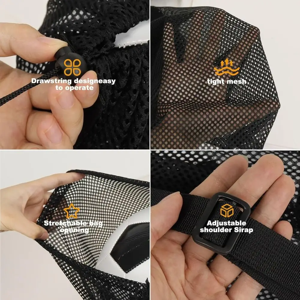 Bolsa de baloncesto tipo organizador deportivo